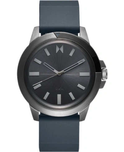 Shop Mvmt Men's Minimal Sport Gray Silicone Strap Watch 45mm In Gunmetal
