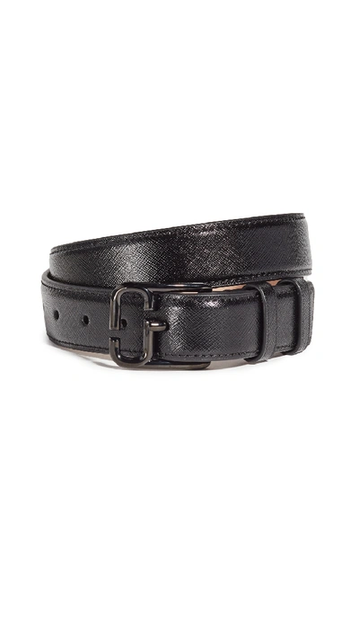 Shop The Marc Jacobs 3cm Wide Belt In Black