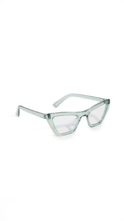Shop The Book Club The Last Epiphanies Blue Light Glasses In Seaspray