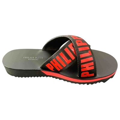 Pre-owned Philipp Plein Black Sandals