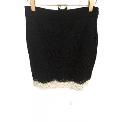 Pre-owned Claudie Pierlot Fall Winter 2019 Mini Skirt In Black
