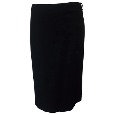 Pre-owned Patrizia Pepe Mid-length Skirt In Black