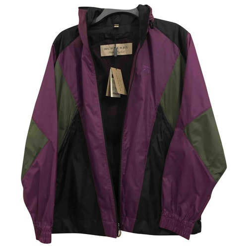 burberry purple jacket