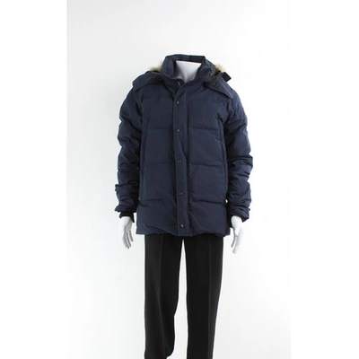 Pre-owned Canada Goose Navy Jacket