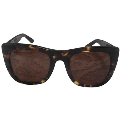 Pre-owned Retrosuperfuture Brown Sunglasses