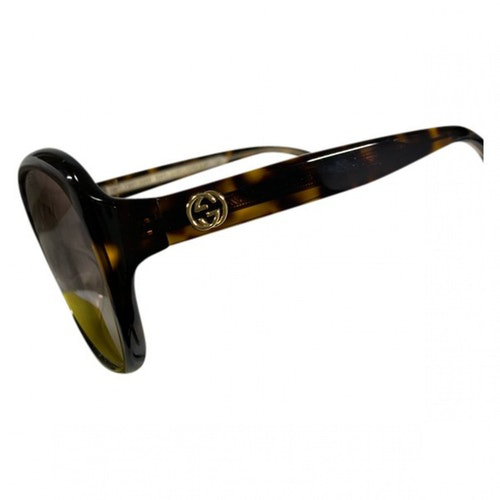 gucci leather sunglasses