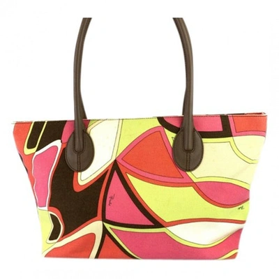 Pre-owned Emilio Pucci Multicolour Leather Handbag