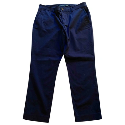 Pre-owned Lauren Ralph Lauren Chino Pants In Blue