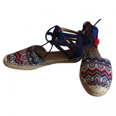 Pre-owned Aquazzura Cloth Espadrilles In Multicolour