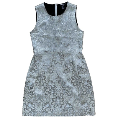 Pre-owned Dkny Silver Dress