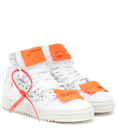 Shop Off-white High 3.0 Canvas Sneakers In White