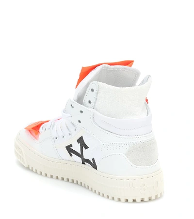 Shop Off-white High 3.0 Canvas Sneakers In White