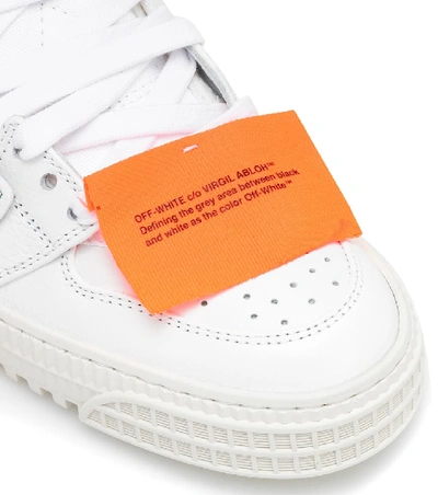Shop Off-white High 3.0 Canvas Sneakers In White