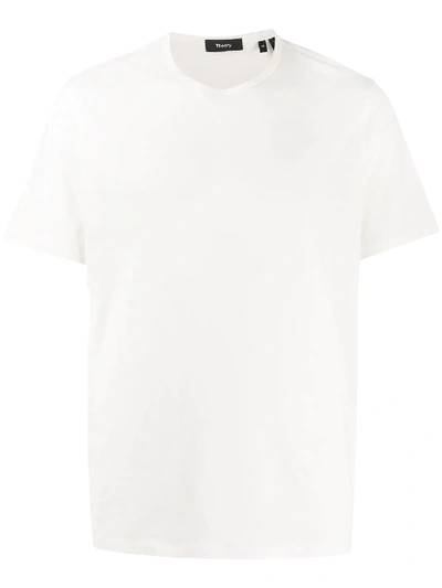 Shop Theory Crew Neck T-shirt In White