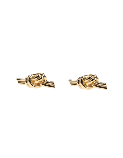 Shop Celine Gold Knot Earrings