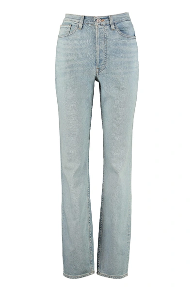 Shop 3x1 And Mimi Cuttrell - Kirk Straight Leg Jeans In Denim