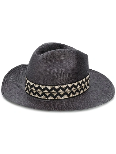 Shop Super Duper Hats Oversized Crown Fedora Hat In Black