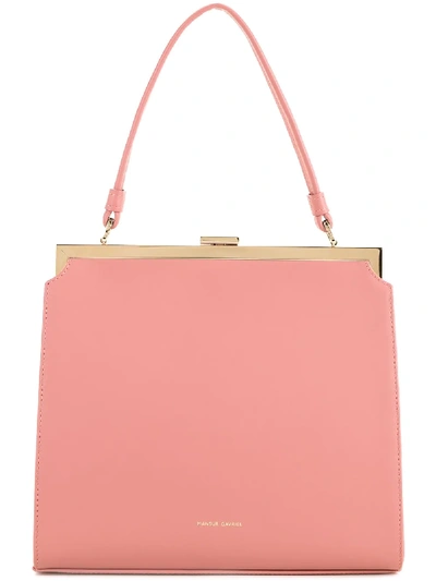 Shop Mansur Gavriel Elegant Bag In Pink