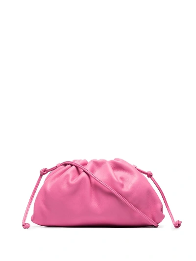 Shop Bottega Veneta The Mini Pouch Bag In Pink