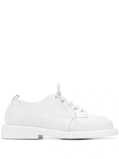 Shop Marsèll Pedula Gommello Derby Shoes In White