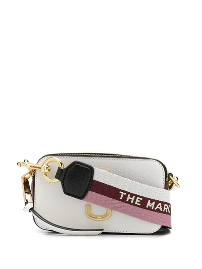 Shop Marc Jacobs Snapshot Crossbody Bag In White
