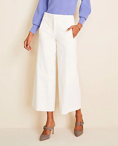 Shop Ann Taylor The Marina Pant In Winter White
