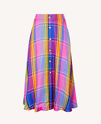 ann taylor madras dress