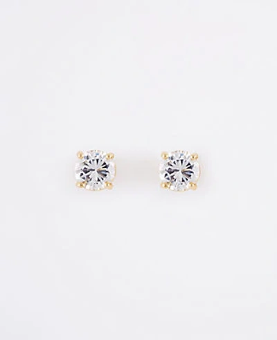 Ann Taylor Modern Classic Brilliant Studs In Gold