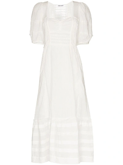 Shop Reformation Norwich Midi Dress In White