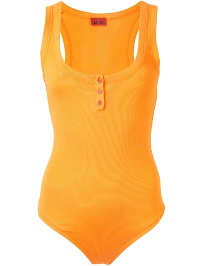 Shop Alix Nyc Willis Bodysuit In Yellow