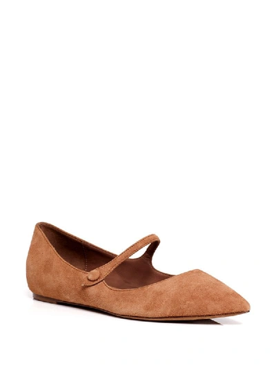 Shop Tabitha Simmons Hermione Ballerina Flats In Brown