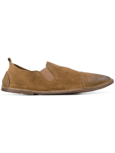 Shop Marsèll Strasacco Loafers In Brown