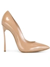 Casadei Pointed Toe Pumps In Dust