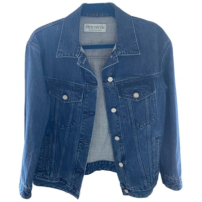 Pre-owned Etre Cecile Blue Denim - Jeans Jacket