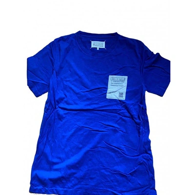 Pre-owned Maison Margiela T-shirt In Blue