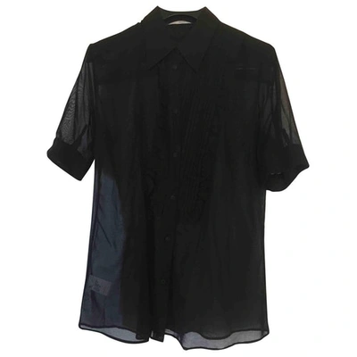 Pre-owned Viktor & Rolf Black Cotton Top