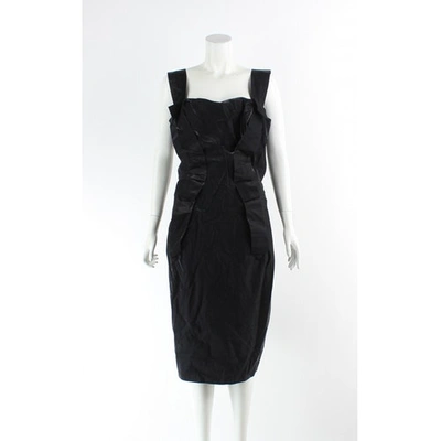 Pre-owned Vivienne Westwood Black Cotton Dress