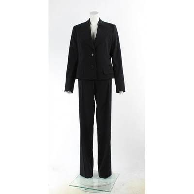 Pre-owned Dolce & Gabbana Black Wool Jumpsuit
