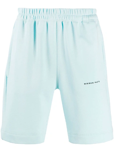 Shop Styland Minimum Waste Track Shorts In Blue