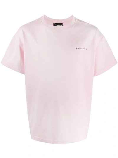 Shop Styland Minimum Waste Crew-neck T-shirt In Pink