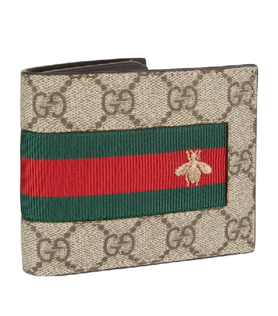 Shop Gucci Gg Supreme Canvas Wallet