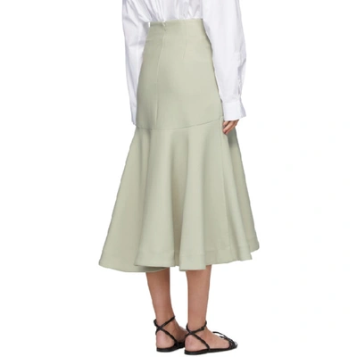 Shop Totême Toteme Beige Mazille Skirt In 308 Desert