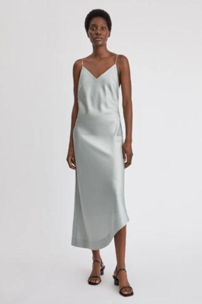 Shop Filippa K Josie Dress In Green Fog