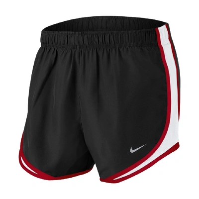 Shop Nike Women's Tempo Brief-lined Running Shorts In Black