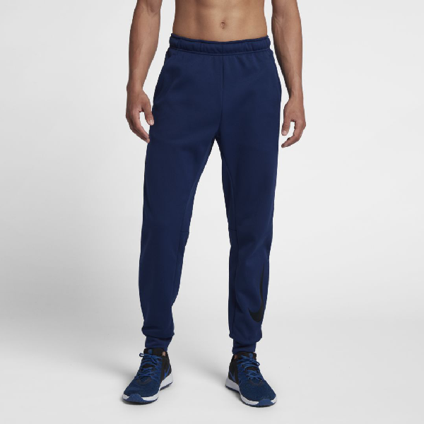 nike therma men's tapered training trousers