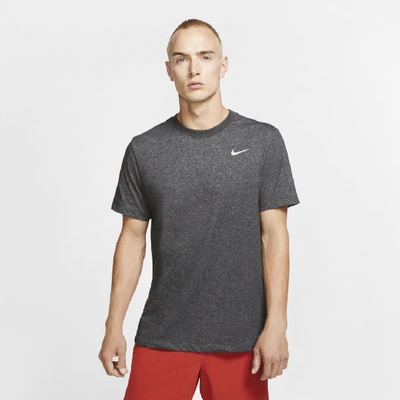 Shop Nike Men's Dri-fit Fitness T-shirt In Black