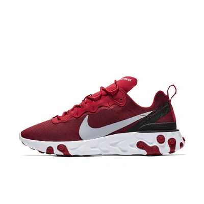 Shop Nike React Element 55 Men's Shoe (gym Red) - Clearance Sale In Gym Red,white,black,wolf Grey