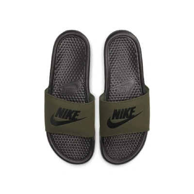 Nike Benassi Jdi Men's Slide In Olive | ModeSens