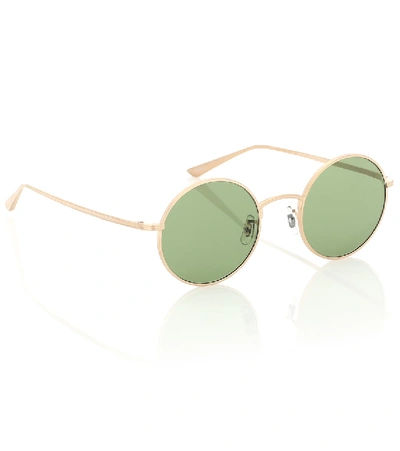 Shop The Row X Oliver Peoples After Midnight Sunglasses In Green