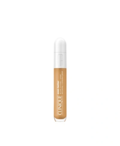 Shop Clinique Even Better All-over Concealer + Eraser In Toasted Wheat